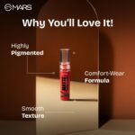 MARS Matte Muse Mousse Lipstick (3ml) (10-WINNER WOMEN) with Doe-Foot Applicator | Highly Pigmented | Smooth Texture | Hydrating Formula | Blurry Lips Effect - Image 2