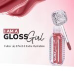 MILA BEAUTÉ Gloss Girl Lip Gloss|Enriched With Mango Seed Butter & Hyaluronic Acid |Light Weight & Non-Sticky Formula|Gives Fuller-Lip Effect & Extra Hydration | High Shine Finish-My Choice, 2.8 Ml - Image 2
