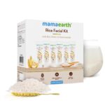 Mamaearth Rice Facial Kit With Rice Water & Niacinamide for Glass Skin - 60 g | Salon-Like Glowing Skin in 6 Easy Steps | Improves Skin Texture | Instant Glow | Suitable for all skin types - Image 2