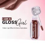 Mila Beauté Gloss Girl Lip Gloss | Enriched With Mango Seed Butter & Hyaluronic Acid | Light Weight & Non-Sticky Formula | Gives Fuller-Lip Effect & Extra Hydration | High Shine Finish - Dont Know, 2.8 ml - Image 2