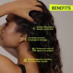 Moxie Beauty Wavy Routine Set | Boosts Definition & Retains 96% Moisture | Gentle Cleansing Shampoo (200ml), Ultra Hydrating Conditioner (175ml), Weightless Leave-in Conditioner (120ml) & Flexi Styling Serum Gel (120ml) - Image 2