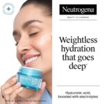 Neutrogena Hydro Boost Hyaluronic Acid Face Moisturizer 50ml | 24 hours long lasting Hydration | Oil free non sticky light water gel fast absorbing| Daily use | All Skin Types | For Men & Women 50g - Image 2