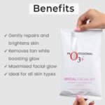 O3+ Bridal Facial Kit for Radiant & Glowing Skin with Hyaluronic Acid, Glycolic Acid and Niacinamide - Ideal for All Skin Types (60g+69ml) - Image 2