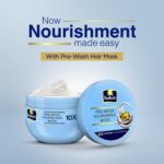 Parachute Advansed Pre-Wash Nourishing Hair Mask For Scalp&Hair|Total Hair Health 10X Stronger Hair&Smoother Hair With Coconut Milk Protein,Avocado&Macadamia Nut|All Hair Types,250Ml,1 Count,Blue - Image 2