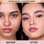 RENEE Bollywood Filter Blurring Compact - Cashew Swirl | Pore Minimising, Matte Finish, Full Coverage, Rich Pay-off | Blurs Pores & Blemishes | 9g - Image 2