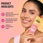 RENEE Everyday Face Bright Brightening Sunscreen SPF 50 PA+++ | In-Vivo Tested | With Niacinamide, Hyaluronic Acid & Glutathione | Broad Spectrum UVA & UVB Protection | Hydrates & Protects Skin | 50ml - Image 2