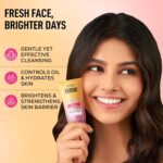 RENEE Everyday Face Bright Gentle Face Wash For Fresh, Clean Skin | Hydrates, Brightens Skin, Reduces Oil | With Vitamin B3, B5, and C | Facewash for Women & Men of All Skin Types | 100 Ml - Image 2
