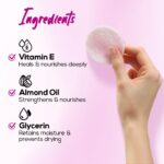 RENEE Nail Paint Remover Wipes, Easy & Hassle Free Nail Polish Removal, Keeps Nails Moisturized & Nourished, Acetone Free, Travel Friendly, Enriched With Vitamin E, Almond Oil & Glycerin, 50 Wipes - Image 2