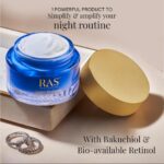 Ras Luxury Oils Super Recharge Night Cream with Bakuchiol (Natural Retinol) & Peptides| Anti-aging Formula | Hydrates & Strenghten Skin Barrier | Reduces Fine Lines & Wrinkles | Luxury Skincare - Image 2