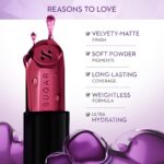 SUGAR Cosmetics Glide Peptide Serum Lipstick with Hyaluronic Acid & Vitamin E | Velvet Matte Finish | Long Lasting & Pigmented | 1 Swipe Full Coverage | 4.2gm - 03 Sahara Sands - Image 2