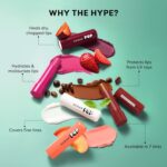 SUGAR POP Nourishing Lip Balm| Castor Oil, Shea Butter & Avocado Oil | Hydrating | 4.5gm- 03 Vanilla - Image 2