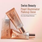 SWISS BEAUTY Foundation Pearl Illuminator Radiant Liquid Highlighter With Radiance Finish | Waterproof, Easily Blendable Illuminator For Face Makeup | Shade -01, 35Gm | - Image 2