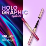 SWISS BEAUTY Holographic Shimmery Pencil Eyeliner | Waterproof, Smudge Proof, Long Lasting Pencil Eyeliner With Easy Application | Shade- Coloured Earth, 0.2G, Multicolor - Image 2