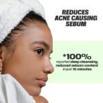 Sammmm FRESH-AF Sebum Control & Reducing Face Wash | Niacinamide, Blue Lotus & White Lily | Moisturizing Creamy Foaming Face Cleanser | For Women & Men 50gm - Image 2