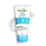 Simple Water Boost Hydrating Gel Crème, 50g | 100HR Hydration | Moisturiser for Dry, Sensitive Skin with Prebiotics & Pentavitin | Fragrance Free, Non-greasy | Soothes & Calms Skin - Image 2