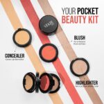Staze Triple Treat Stacked Face Palette | 3-in-1 Concealer, Blush & Highlighter | Cream Based Formula | Full Face Makeup Kit | Travel friendly | Easy to Carry | 01 Main Character - Image 2