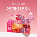 Swiss Beauty Dip Tint Lip Oil | Colour-Changing Lip Oil | Glossy Finish | Long-Lasting Moisturisation | Enriched with Vitamin E | Shade-02 Dragon Fruit, 3ml - Image 2