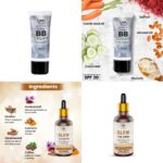 TNW-The Natural Wash Skincare Combo with Glow Face Serum & BB Cream| For Glowing Skin & No Makeup Look with Medium Coverage | Suitable for All Skin Types - Image 2