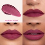 Typsy Beauty Pout Cloud Matte Lip Balm | Blurring Finish, Tinted Lip Balm with Peptides, Ceramides & Vitamin C & E | Rich colour payoff with long-lasting stain I Plum - Mulberry Mochi 05| 8g - Image 2