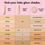 e.l.f. Halo Glow Liquid Filter, Complexion Booster For A Glowing, Soft-Focus Look, Infused With Hyaluronic Acid, Vegan & Cruelty-Free, 3 Light-Medium - Image 2